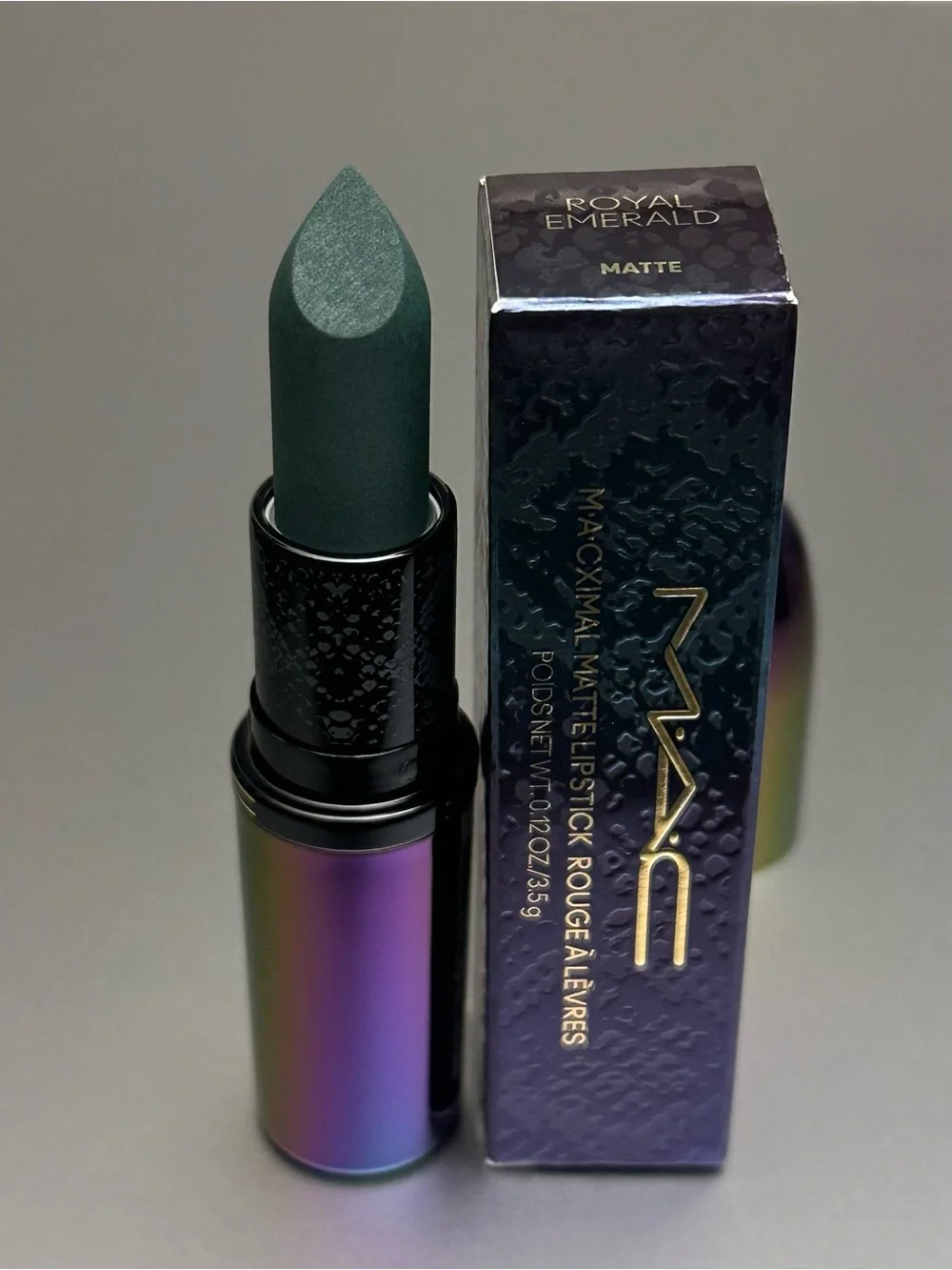 MAC “Royal Emerald” Matte Lipstick ~ Luxe Luck
